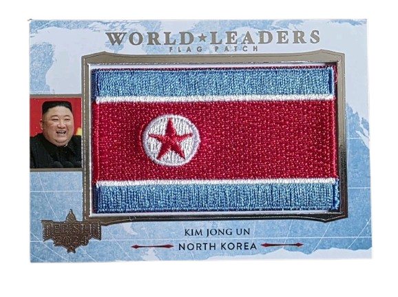 Decision 2024 Kim Jong Un — World Leaders Flags Patch